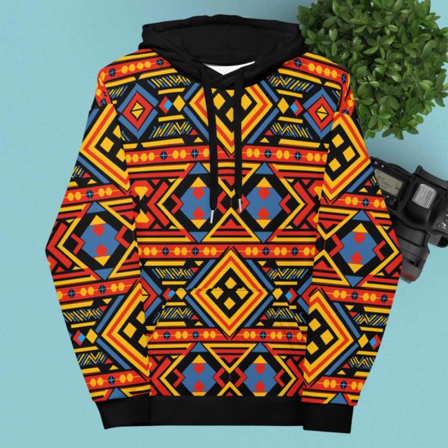 African Tribal Print Hoodies