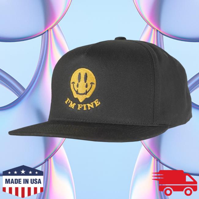Joey Bradford Official Merch Store I'm Fine Snapback Cap