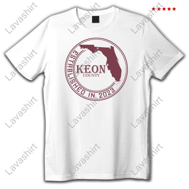 Keon Coleman Merch Keon County V1 Established In 2023 Tee