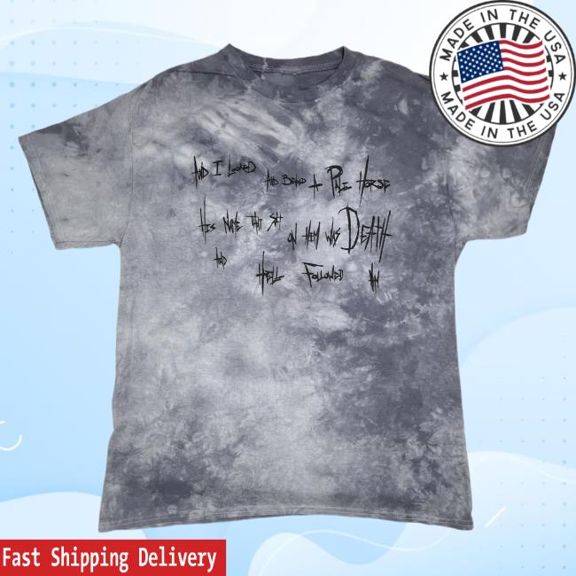 Official Any Means Necessary Clothing Tie Dye 4 Horsemen Shirt New Pale Grey Tie-Dye