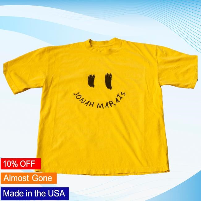 Jonah Marais Merch Store Smiley Tee Shirt