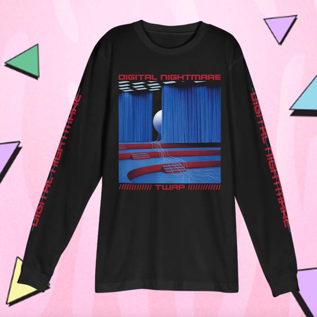 Twrpband Official Shop Merch Digital Nightmare Long Sleeve T Shirt for Men & Women