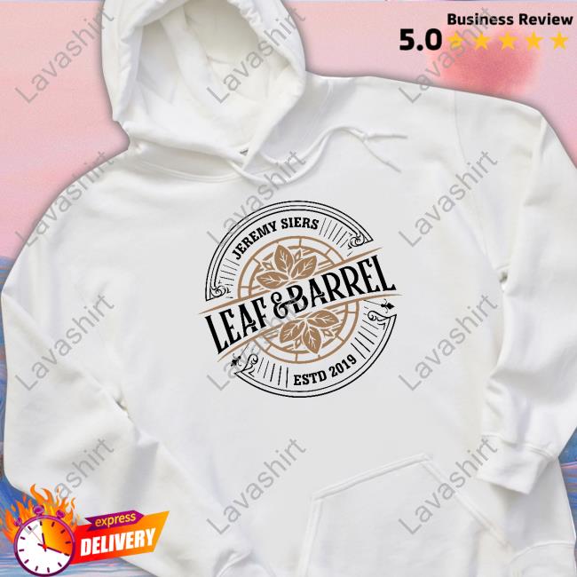 Official Jeremy Siers Merch Leaf And Barrel 2.0 Hoodie