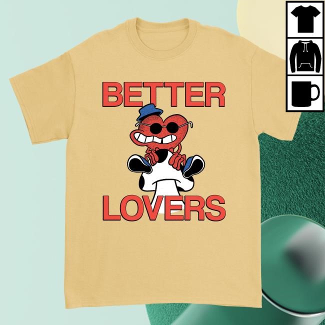 Official Better Lovers Merch Better Lovers - Mushroom Popover Shirt