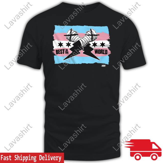 Cm Punk Best In The World Trans Pride Shirt