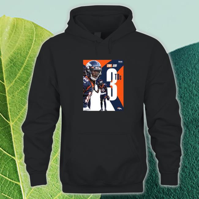 l Denver Broncos Jerry Jeudy 3TDs Cap l Denver Broncos Jerry Jeudy 3TDs Shirts