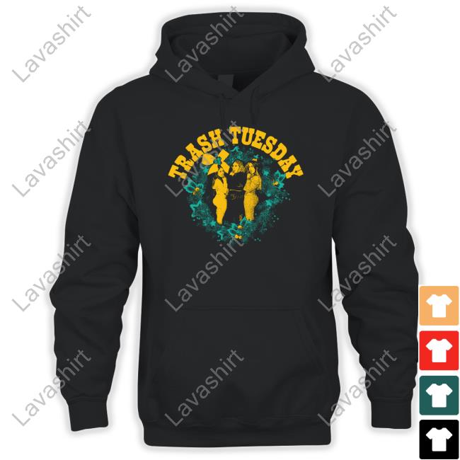 Trash Tuesday Merch Wreath Sweatshirt Itstrashtuesday