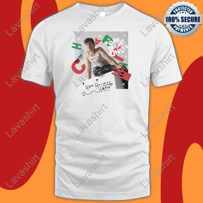 Charlie Puth Happy Holidays Charlie Long Sleeve