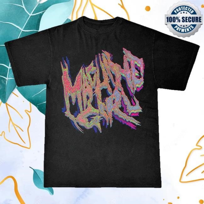 Official Machine Girl Merch Colorful Logo Popover Shirt