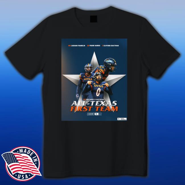 UTSA 2022 Dave campbell’s texas football All texas First team Hoodie