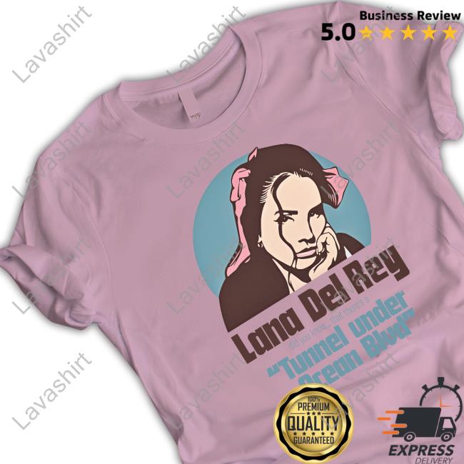 Official Lana Del Rey Village Lana Portrait Shirts