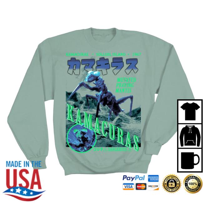 Official Godzilla Merch Kamacuras Jumbo Crew Fleece
