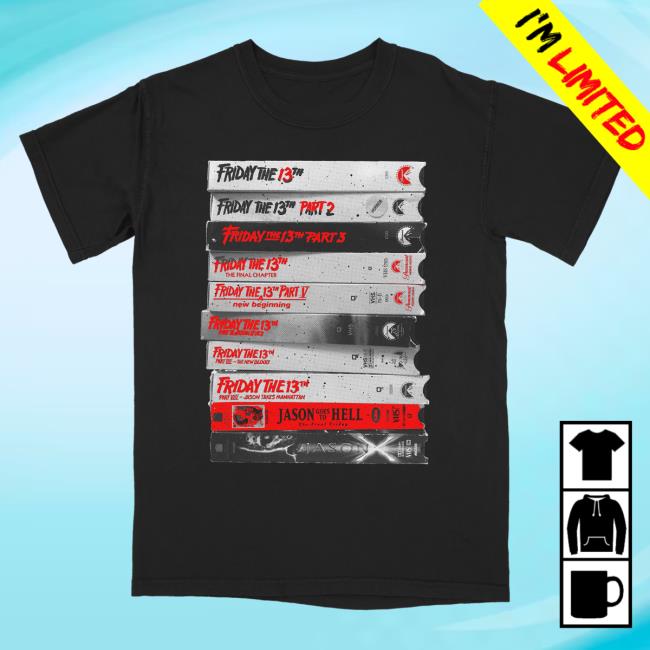 Official Studiohouse Designs Merch Store Vhs Or Die Part 13 Shirt 2024 Studiohouse Designs Apparel Clothing Shop StudiohouseDesigns