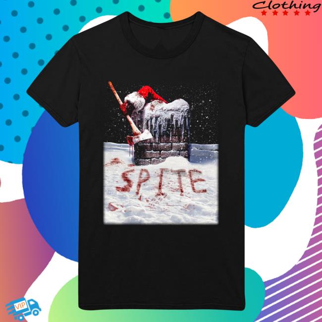Official Spite Cult Merch Santa Axe Shirt