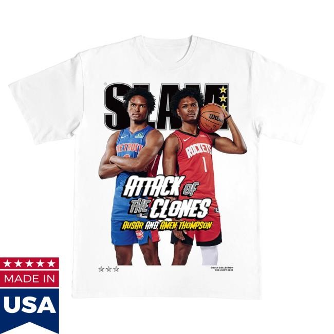 Official Slam Goods SLAM Cover T Shirt - Amen & Ausar Thompson (SLAM 257)