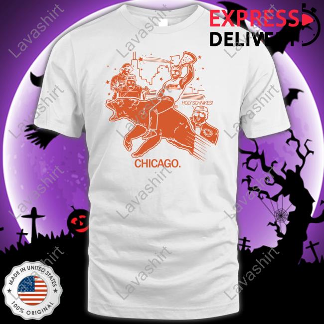 Raygun Merch Chicago Holy Schnikes Tee