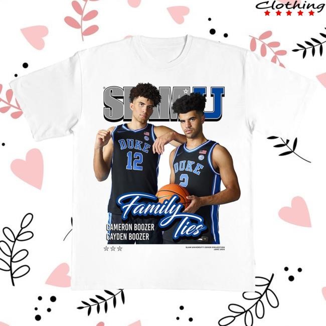Official Slam Goods SLAM Cover Tee - Cameron & Cayden Boozer (SLAMU 10)