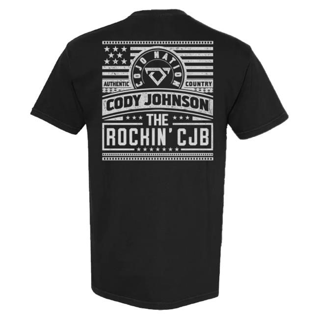 Official Cody Johnson Merch Store Shop Cody Johnson Rockin' CJB Tees CodyJohnson