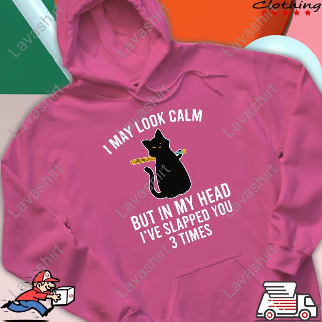 Cat Lovers I May Look Calm But In My Head TShirts Bluezshirt