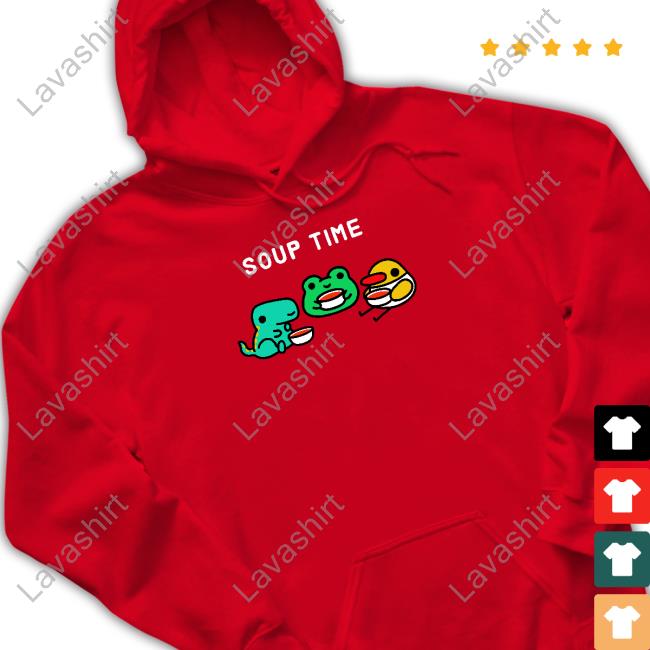 Greb Comics Merch Grebcomics Soup Time Crewneck Sweatshirt