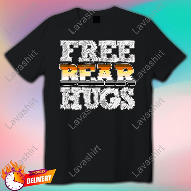 Thickknight Gaming Pride Flag Free Bear Hugs T-Shirt