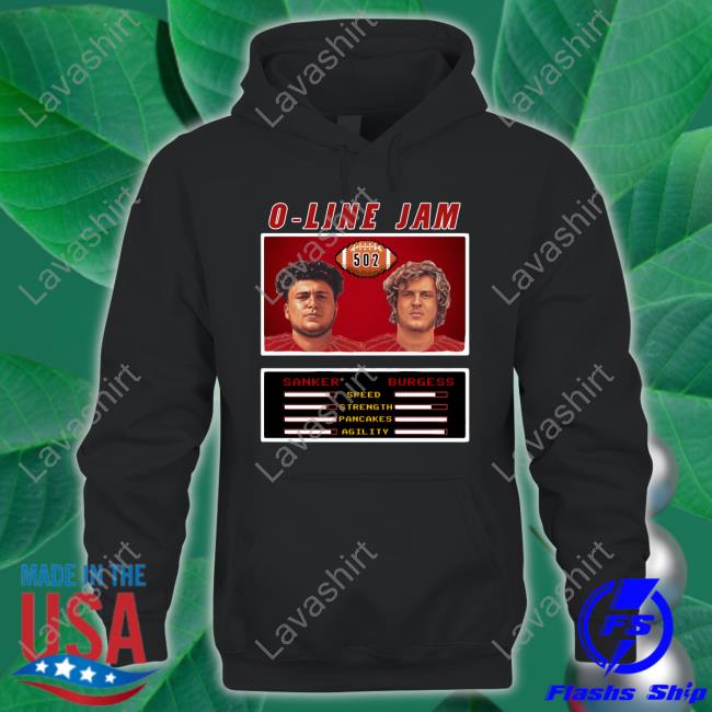 Original Sanker Burgess O-Line Jam Long Sleeve Tee