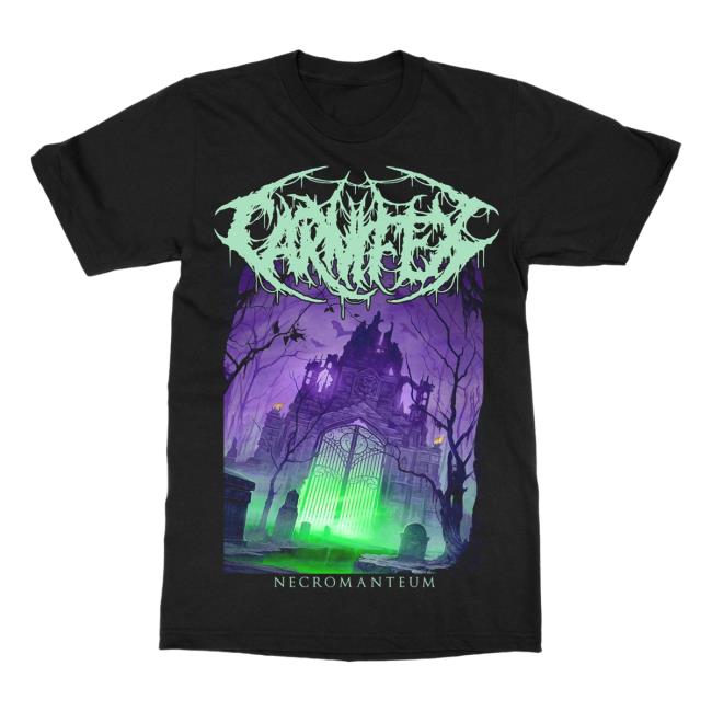 Official Indie Merch Store Shop Carnifex "Necromanteum" Tees IndieMerchStore