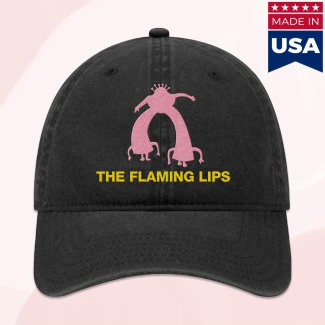 Pink Robots Hat The Flaming Lips Merch Shop