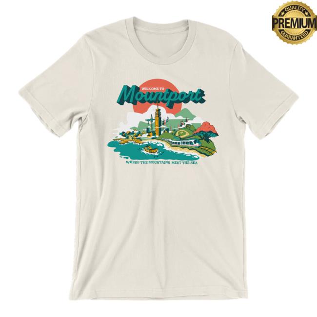 Dropout Store Merch Mountport Souvenir T-Shirt