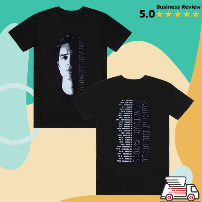 Official Panic! at the Disco Merch Store Panic! At The Disco Face Tour Popover Shirt