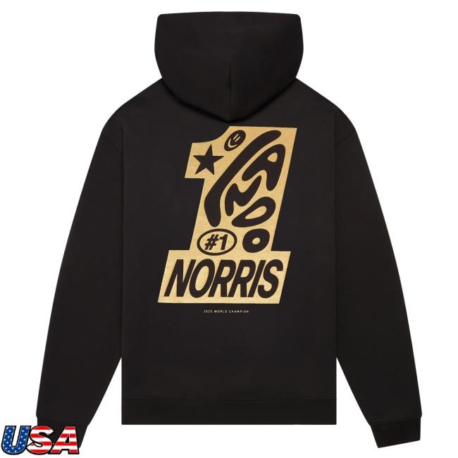 Official Lando Norris Merch Store Shop Lando Norris #1 CORE Attractive Hoodie
