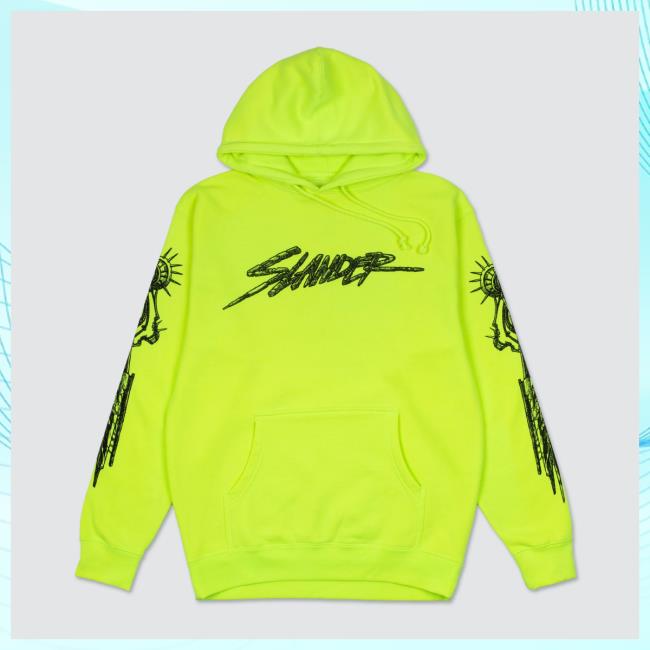 Slander Merch Neon Mechanical Crewneck Sweatshirt