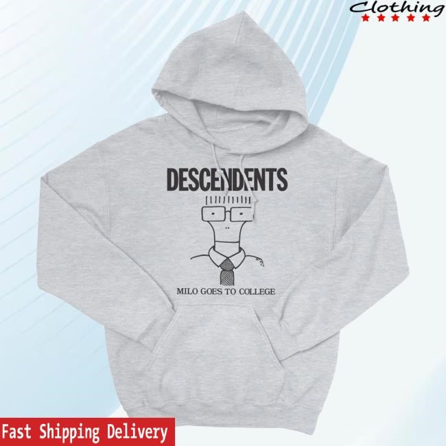 Official Indie Merch Store Descendents "Miles Goes To College" Hoodie IndieMerchStore Official