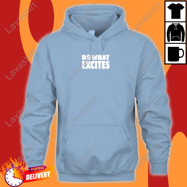 Do What Excites Merch Dwe Logo Blue T Shirts