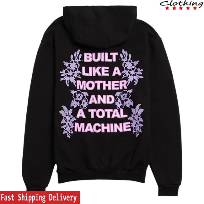 Official Olivia Rodrigo Merch built like a mother zip Hooded Sweatshirt