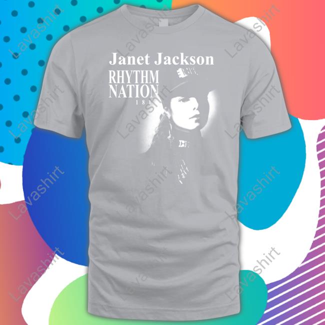 Janet Jackson Vintage Rhythm Nation 1814 T-Shirt