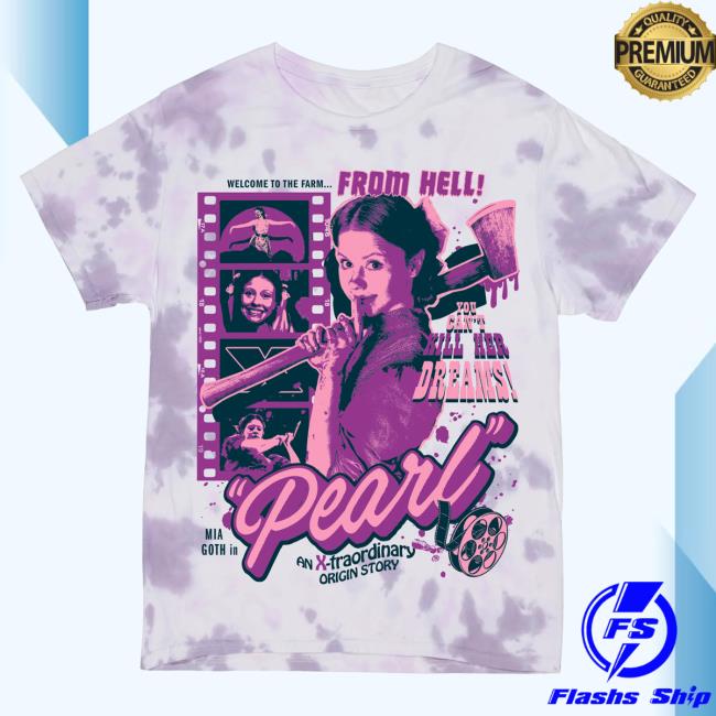 Official Studiohouse Designs Pearl Tie Dye Top Shirt X-Factor (Light Purple)