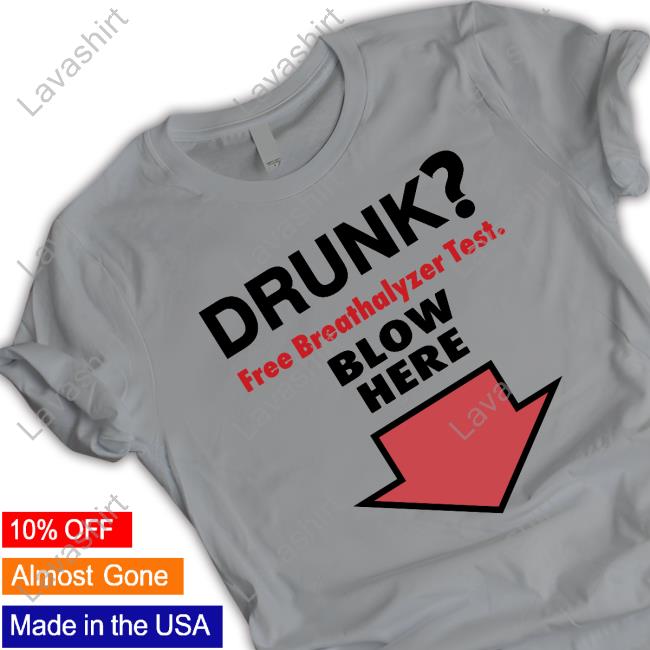 Rachel Sennott | Drunk? Free Breathalyzer Test. Blow Here Pullover Sweatshirt