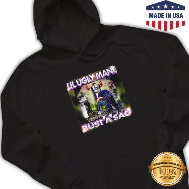 Official Lil Ugly Mane Bust A Sag Tee Lil Ugly Mane Bust A Sag Tee