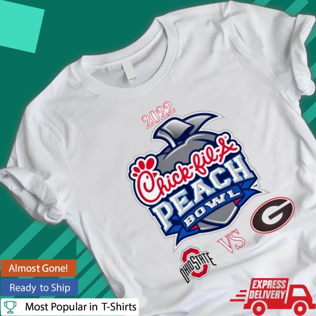 2022 Chick-Fil-A Peach Bowl Georgia Vs Ohio State Mercedes-Benz Stadium Atlanta Crewneck Sweatshirt