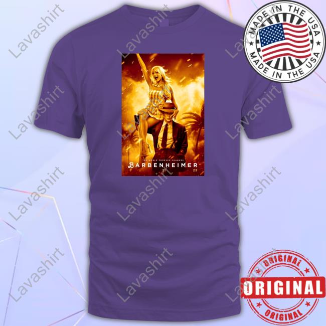The World Forever Changes Barbenheimer Long Sleeve Tee