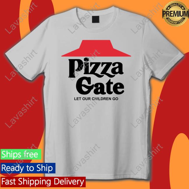 Shirts That Go Hard Pizza Gate (Let Our Children Go) Hooded Sweatshirt