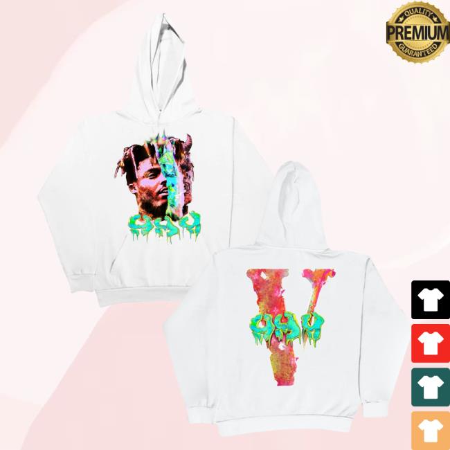 Official Merch Bar 999 Club Store Juice WRLD Fighting Demons Vlone 999 Sweater White MerchBar JuiceWRLD 999Club Apparel Clothing Shop