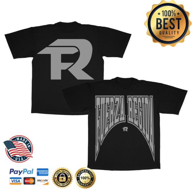 Official Fuerza Regida Merch Store Shop Fuerza Regida Essentials - Black S/S Hot Shirt