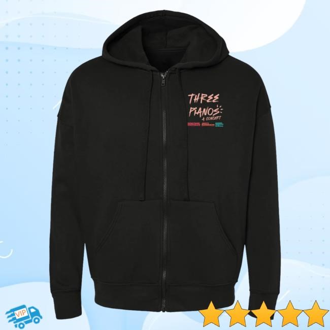 Official Andrew Mcmahon Red Rocks Event Zip Up Hood