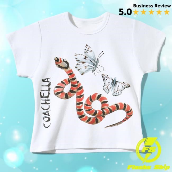 Official Coachella Merch Store Coachella Festival Baby Top Shirt