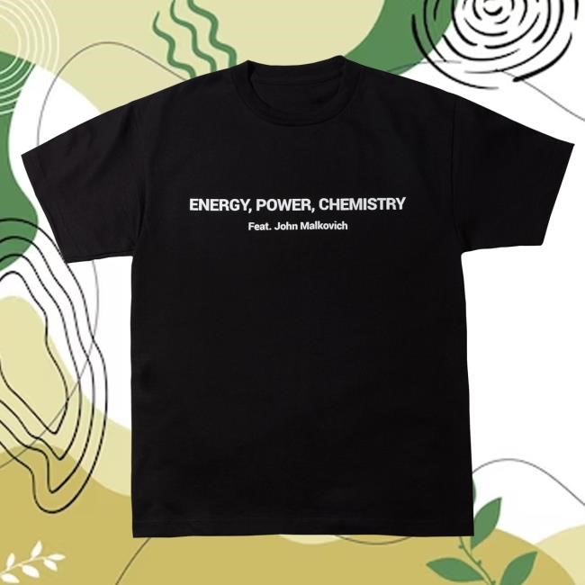 Official Chaelin CL Shop Merch Energy, Power, Chemistry S/S Tshirt Black