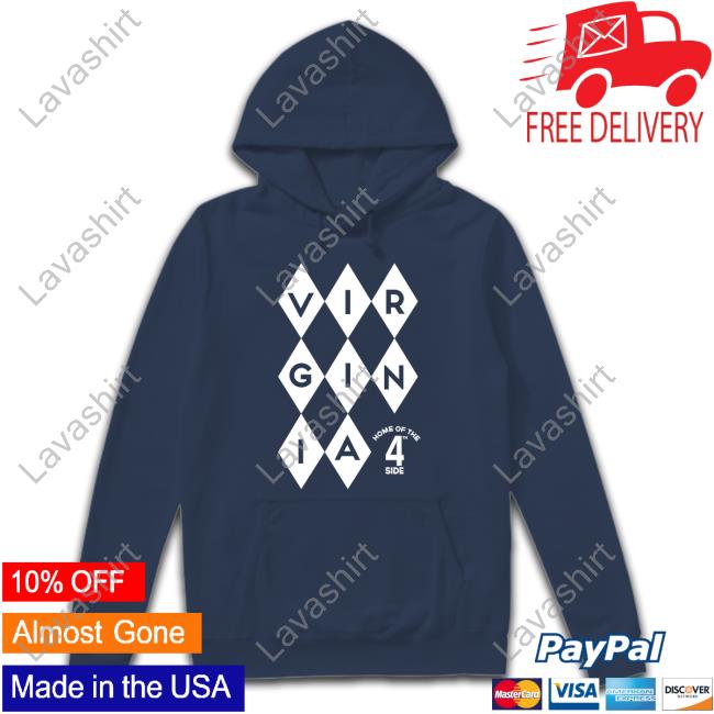 Virginia Home Of The 4Th Side Tee Shirt