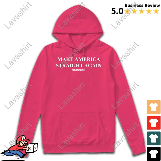 Official Make America Straight Again Hoodie Ccg Bryson Make America Straight Again Tank Bryson Gray Merch