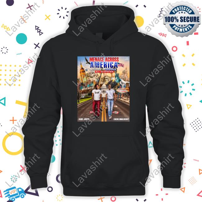Official Menace Across America A Series Of Pranks In All 50 States Shirt Kanel